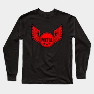 Metal cwing Long Sleeve T-Shirt